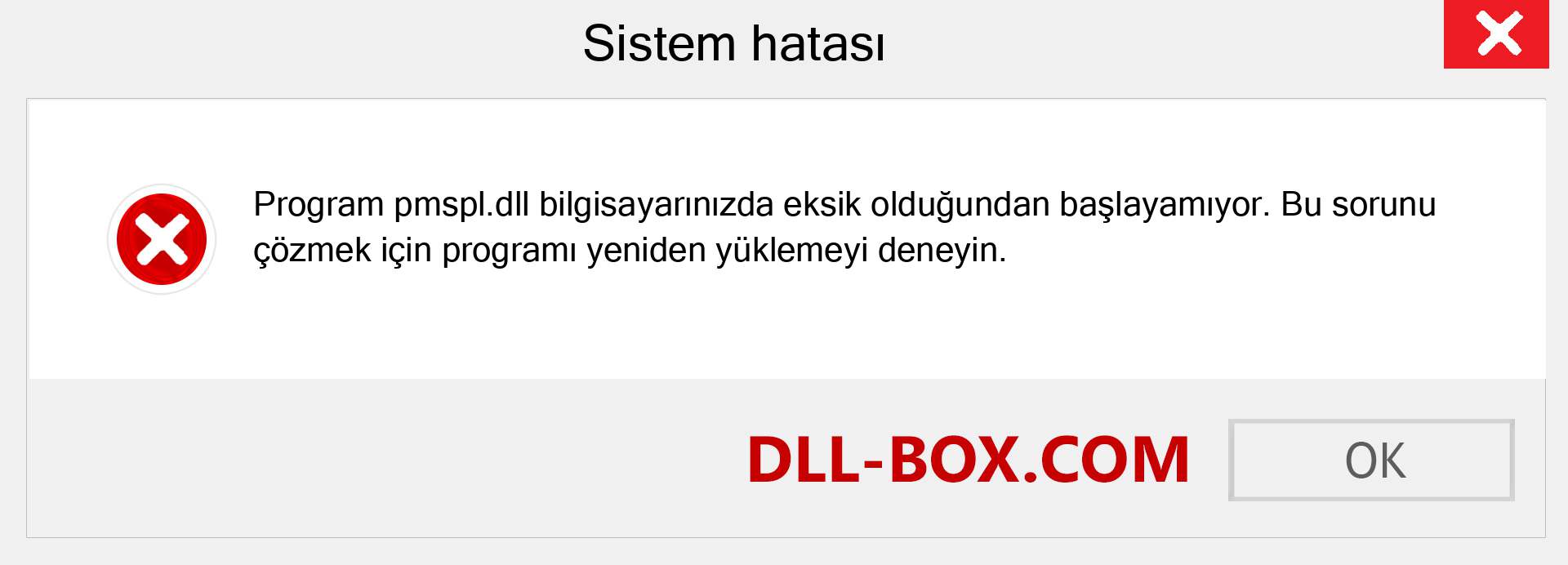 pmspl.dll dosyası eksik mi? Windows 7, 8, 10 için İndirin - Windows'ta pmspl dll Eksik Hatasını Düzeltin, fotoğraflar, resimler